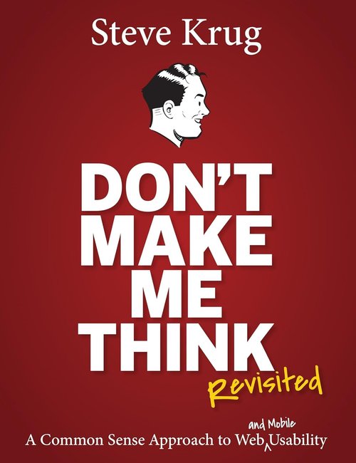 Cover: Don't Make Me Think (Steve Krug)